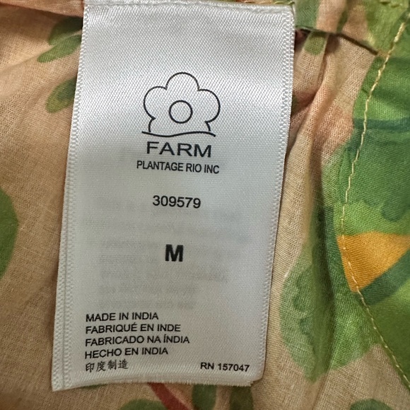 FARM Rio Sunrise Scenario Halter Dress - Picture 4 of 11